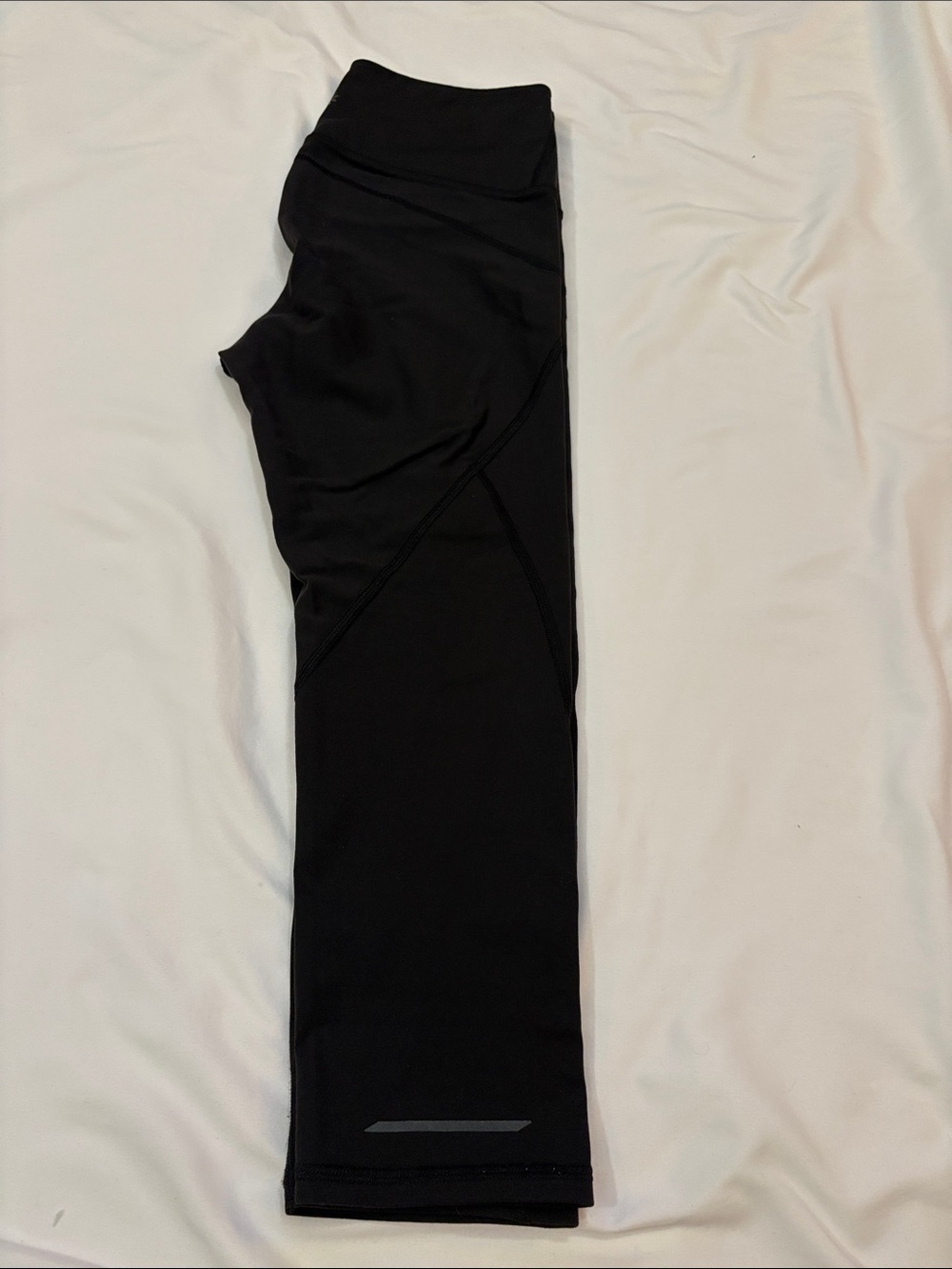 Athleta Black High-Waist Capri Leggings